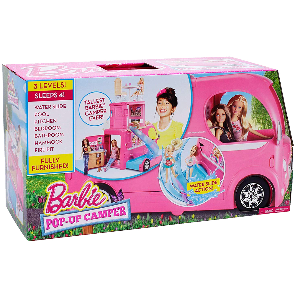 camper pop up barbie